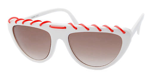 Solglasögon: Stringer White/Red