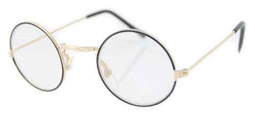 Solglasögon: Lennon Gold/Black