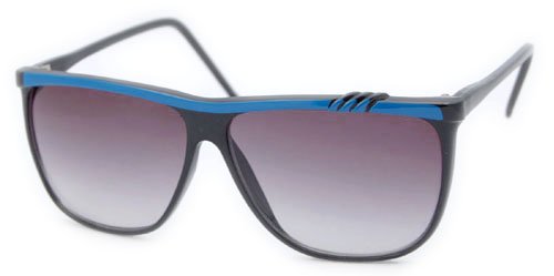 Solglasögon: Left Tear Black/Blue