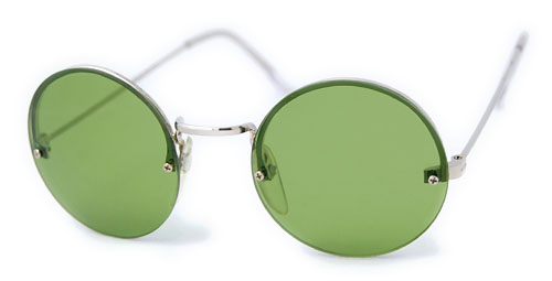 Solglasögon: Chaos Green/Silver