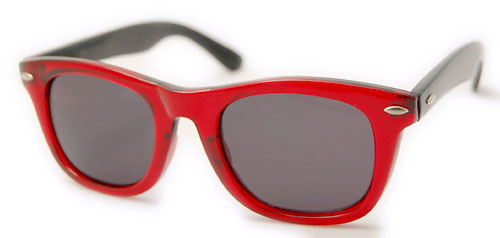 Solglasögon: Midway Red/Black