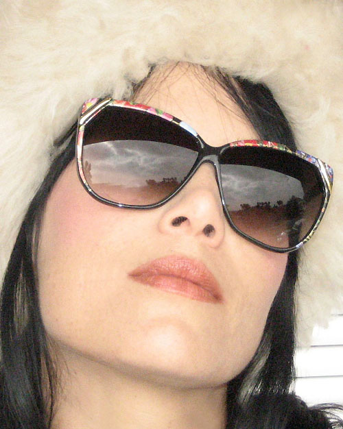 Solglasögon: Ming Black/Floral