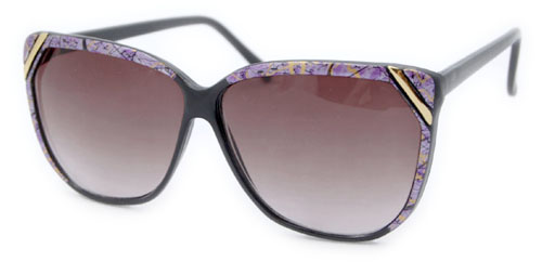 Solglasögon: Ming Black/Lilac