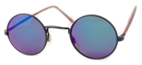 Solglasögon: Moon Black/Blue Lens