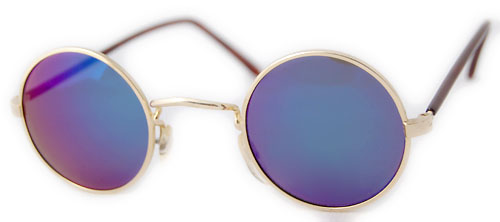 Solglasögon: Moon Gold/Blue Lens