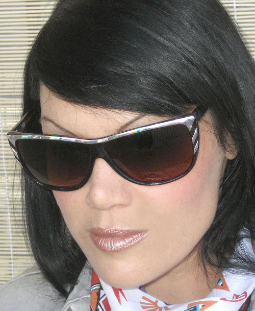 Solglasögon: Pizazz Black/Silver