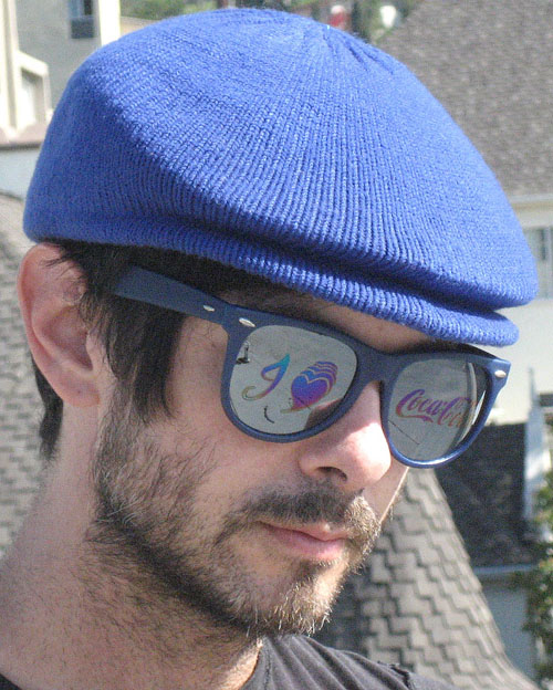 Solglasögon: I Heart Coke Blue