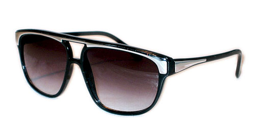 Solglasögon: Metalhead Black/Silver