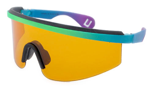 Solglasögon: Whoosh Green/Blue