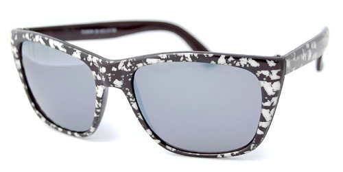 Solglasögon: South Shore Black/White