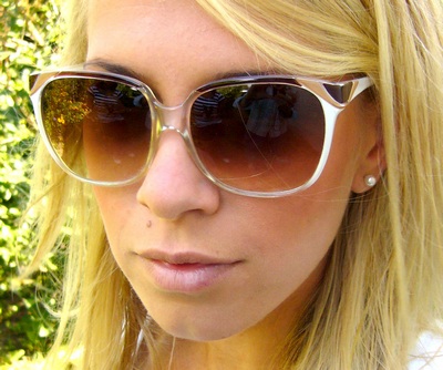 Solglasögon: Nice Clear White