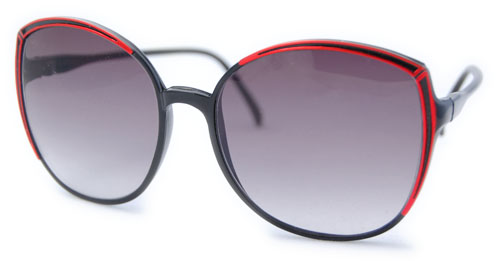 Solglasögon: Nylon Black/Red