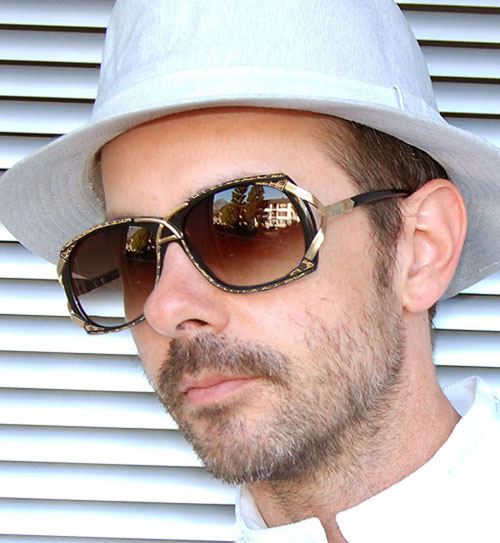 Solglasögon: Wild Style Gold