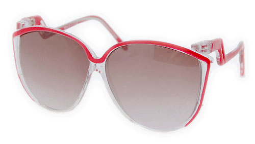 Solglasögon: Lark Clear/Red