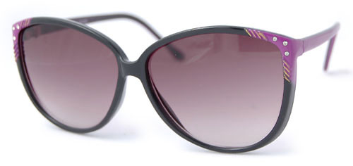 Solglasögon: Estrella Black/Purple