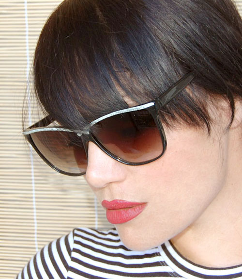 Solglasögon: Marni Black/White