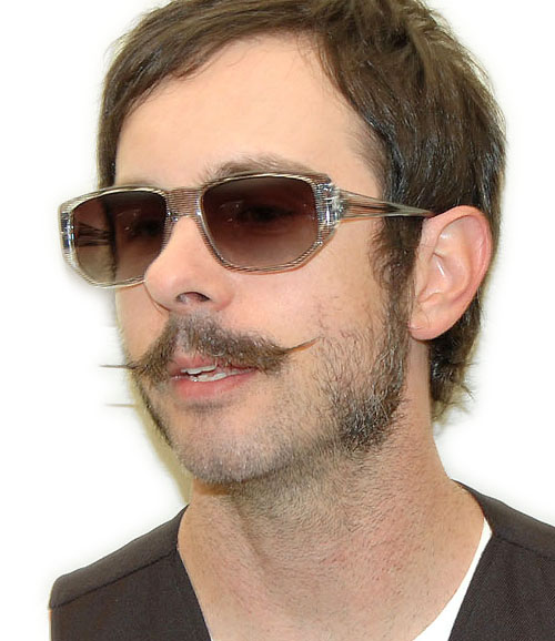 Solglasögon: Pinstripe Clear/Black