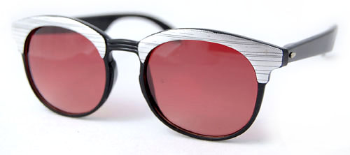 Solglasögon: Papier Black/Silver