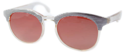 Solglasögon: Papier Clear/Silver