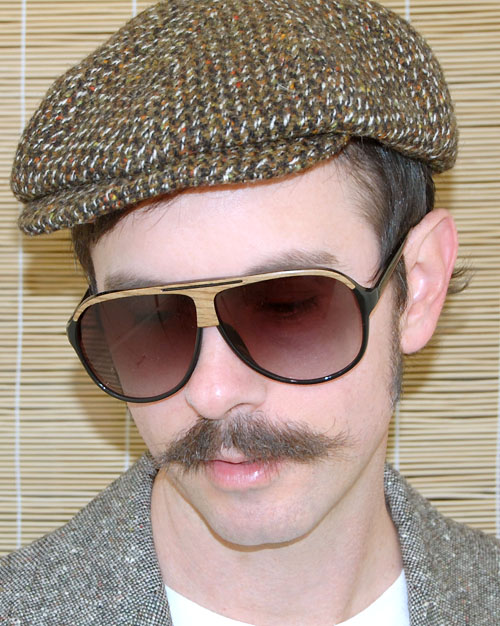 Solglasögon: Pinto Light Oak