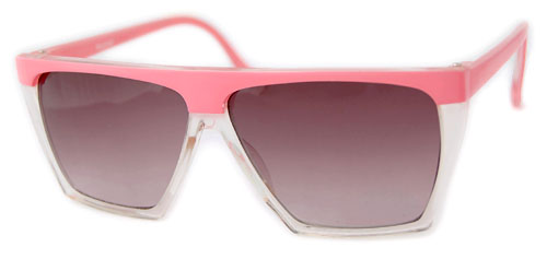 Solglasögon: Playtime Clear/Pink