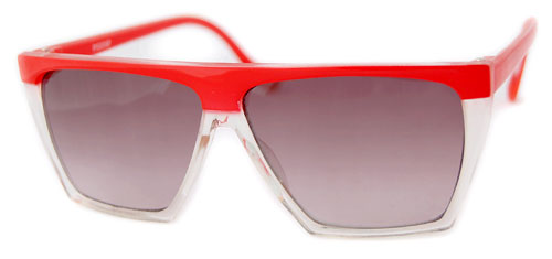 Solglasögon: Playtime Clear/Red