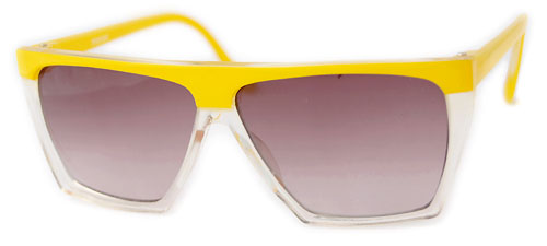 Solglasögon: Playtime Clear/Yellow