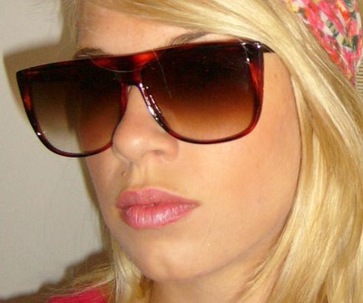 Solglasögon: Poppy Tortoise