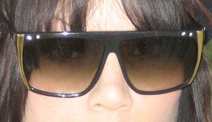 Solglasögon: Nagel Bling Black