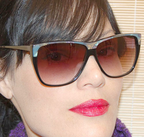 Solglasögon: Pearl Rainbow Black