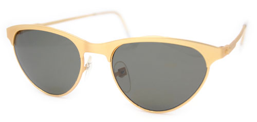 Solglasögon: Rachel Matte Gold