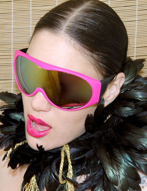 Solglasögon: Ski-Tastic Pink/Black