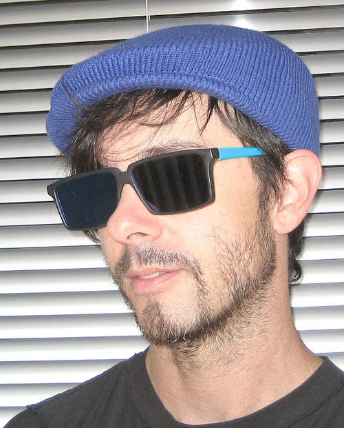 Solglasögon: Rear-View Blue