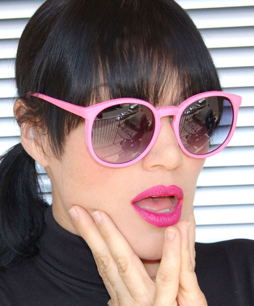 Solglasögon: Schoolboy-D Pink