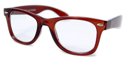 Solglasögon: Squaresville Crystal Brown +