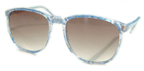 Solglasögon: Squeeze Clear/Blue