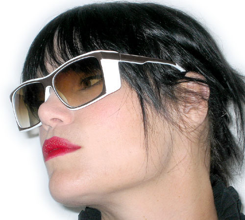 Solglasögon: Ttb White/Black +