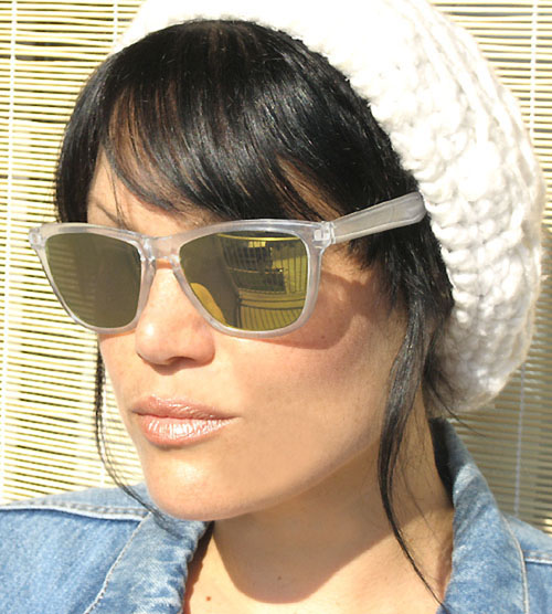 Solglasögon: Northstar Frosted Clear/Gold