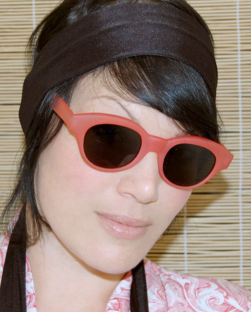 Solglasögon: Venus Frosted Red