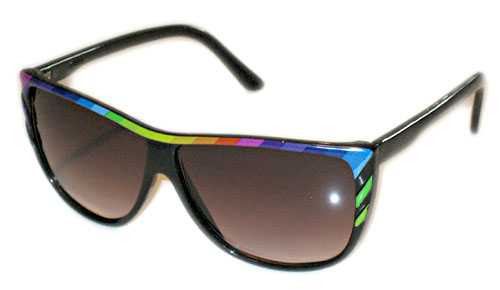 Solglasögon: Rainbow Black