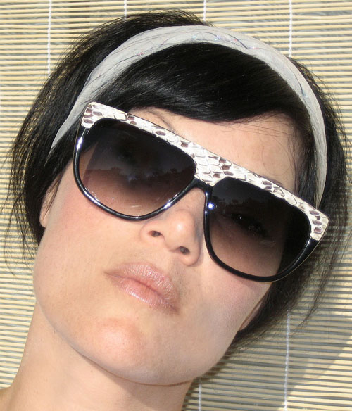 Solglasögon: Reptagel Black