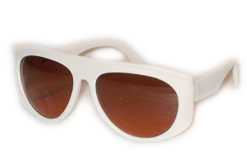 Solglasögon: Rubber White