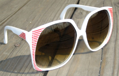 Solglasögon: Santa White Red