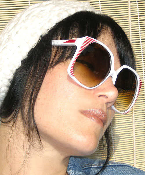 Solglasögon: Santa White Red