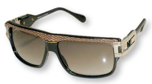 Solglasögon: Snake Metal Brown