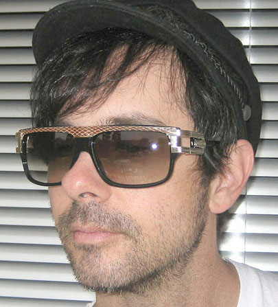 Solglasögon: Snake Metal Brown