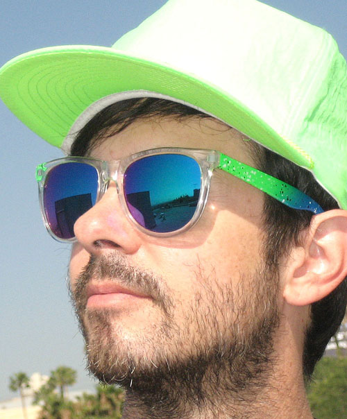 Solglasögon: Splatway Green/Blue +