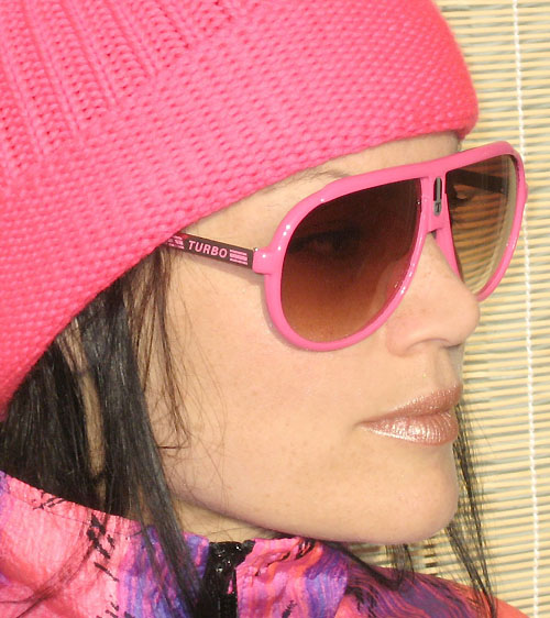 Solglasögon: Turbo Pink