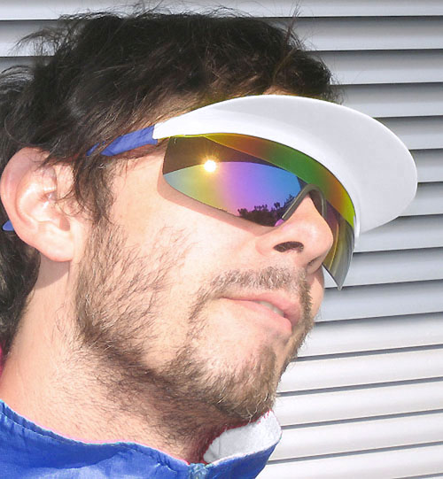 Solglasögon: Visor XL Blue