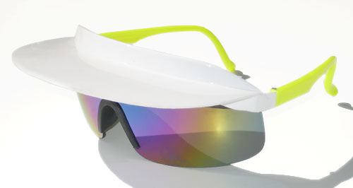 Solglasögon: Visor XL Yellow